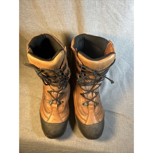 GUIDE GEAR 2000 g Thinsulate Ultra Brown Work Boots, Men's Sz 13 [BRC] - Picture 3 of 9